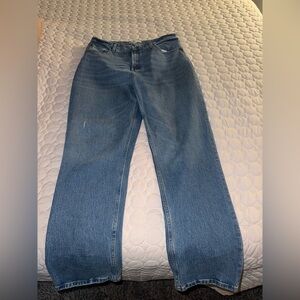 Abercrombie & Fitch 90s straight ultra high rise jeans